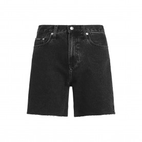 Calvin Klein Jeans BERMUDA SHORT - Denim Black дамски,къси,панталони,calvin,klein,jeans,bermuda,short,denim,black
