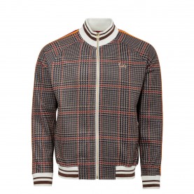 Мъжки анцуг Lonsdale Gent Tracksuit Mens - Beige Check мъжки,анцуг,мъжки,екипи,lonsdale,gent,tracksuit,mens,beige,check