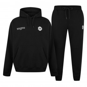 мъжки,комплект,мъжки,екипи,dfnd,london,chrome,hoodie,and,joggers,set,mens,black