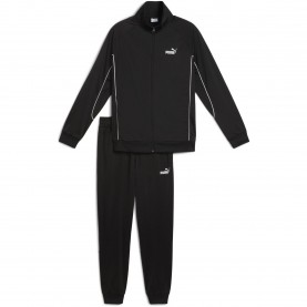 Анцуг Puma Mens Piping Poly Full Tracksuit - Black анцуг,мъжки,екипи,puma,men,s,piping,poly,full,tracksuit,black