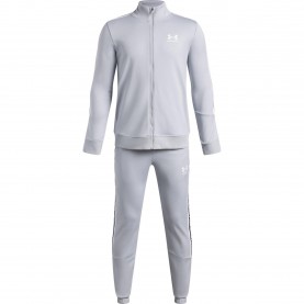 Анцуг Under Armour Kids Icon Tape Full Tracksuit - Mod Gray анцуг,детски,екипи,under,armour,kids,icon,tape,full,tracksuit,mod,gray