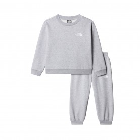 Детски анцуг The North Face North Face Simple Dome Fleece Tracksuit Unisex Childs - L Grey Heather детски,анцуг,дрехи,за,училище,ученическо,облекло,детски,3/4,панталони,детски,екипи,детски,облекла,the,north,face,north,face,simple,dome,fleece,tracksuit,un