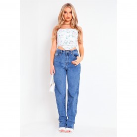 дънки,дамски,дънки,missy,empire,wash,straight,leg,jeans,blue