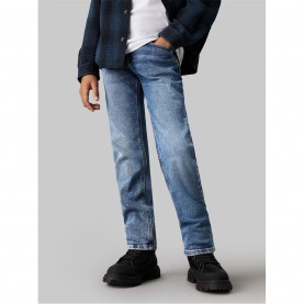 дънки,детски,облекла,calvin,klein,jeans,ckj,straight,jean,jn53,blue,1a4
