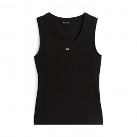 потник,дамски,топове,tommy,jeans,essentials,rib,tank,top,black