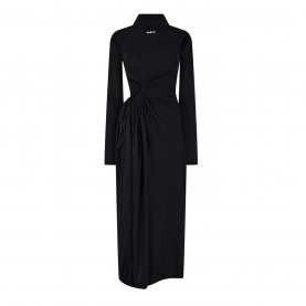 рокля,дамски,ризи,off,white,stamp,ruched,layered,maxi,dress,black,white