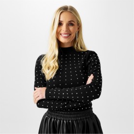 фланелка,с,дълъг,ръкав,дамски,топове,biba,biba,ribbed,long,sleeve,top,black