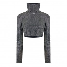 фланелка,с,дълъг,ръкав,дамски,топове,off,white,cropped,long,sleeve,tee,black