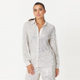 дамски,ризи,дамски,облекла,размер,be,you,sequin,shirt,sliver
