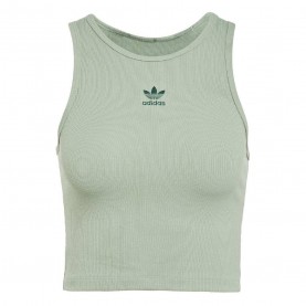 adidas Originals Adidas Esnt Rib Tank Ld99 - silver green дамски,топове,adidas,originals,adidas,esnt,rib,tank,ld99,silver,green