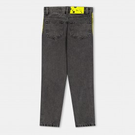 Дънки Off White Kids Straight Fit Denim Jeans - Grey/Yellow дънки,off,white,kids,straight,fit,denim,jeans,grey,yellow