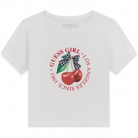 тениска,детски,3/4,панталони,guess,guess,graphic,tee,jn61,white,g011