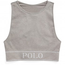 блуза,с,яка,дамски,топове,ralph,lauren,polo,neck,top,ld99,heather,grey