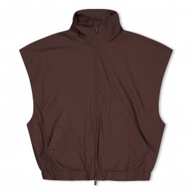 Дамска къса блуза Fear Of God Essentials Womens Strappy Crop Top - Plum дамска,къса,блуза,дамски,топове,fear,of,god,essentials,women,s,strappy,crop,top,plum