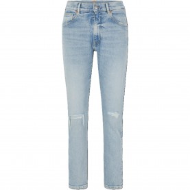 Дамски дънки Boss Womens Straight Leg Jeans - Open Blue дамски,дънки,дамски,дънки,boss,women,s,straight,leg,jeans,open,blue