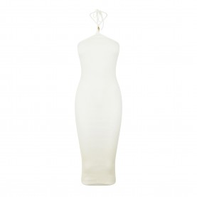 рокля,дамски,поли,и,рокли,amiri,knitted,midi,dress,white