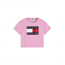 къса,блуза,tommy,hilfiger,kids,crop,top,pink,daisy,tou