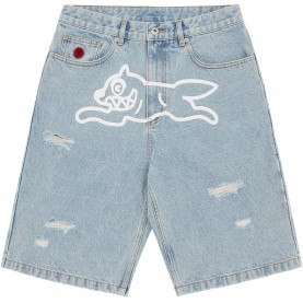 Къси панталони ICECREAM Mens Denim Shorts - Heavy Wash Blue къси,панталони,мъжки,къси,панталони,icecream,men,s,denim,shorts,heavy,wash,blue