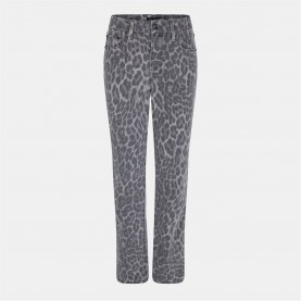 Дънки GOOD AMERICAN Women's Icon Straight Leg Jeans - Gry Leo дънки,дамски,дънки,good,american,women's,icon,straight,leg,jeans,gry,leo