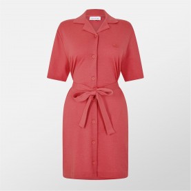 рокля,дамски,ризи,lacoste,lacoste,shirt,dress,ld99,sierra,red