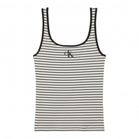 Calvin Klein Jeans CKJ Scoop Neck Tank Ld63 - Black Stripe дамски,топове,calvin,klein,jeans,ckj,scoop,neck,tank,ld63,black,stripe