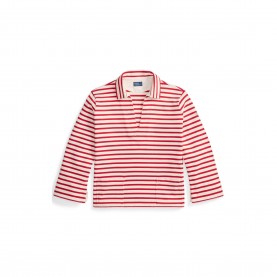 Дамска тениска Polo Ralph Lauren Womens Long Sleeve T-Shirt - RED WHT дамска,тениска,дамски,топове,polo,ralph,lauren,womens,long,sleeve,t,shirt,red,wht