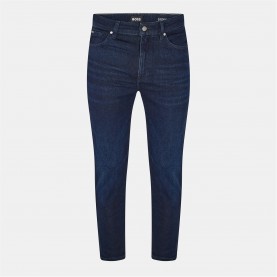 дънки,мъжки,дънки,boss,men's,ogden,straight,leg,jeans,dark,blue,415