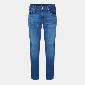 дънки,мъжки,дънки,7,for,all,mankind,men's,straight,leg,jeans,mid,blue