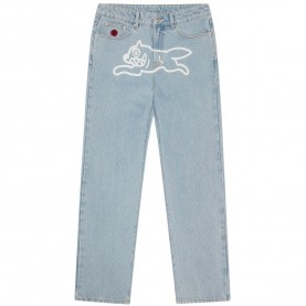 Дънки ICECREAM Mens Run Dog Straight Leg Jeans - Heavy Wash Blue дънки,мъжки,дънки,icecream,mens,run,dog,straight,leg,jeans,heavy,wash,blue