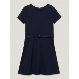 рокля,детски,облекла,tommy,hilfiger,tommy,hilfiger,essential,skater,dress,desert,sky