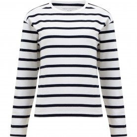 дамски,топове,french,connection,fc,rallie,ls,t,ld00,stripe,white