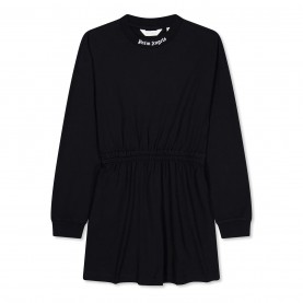 юношеска,тениска,детски,3/4,панталони,palm,angels,over,logo,t,shirt,dress,juniors,black,wht,1001