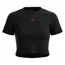 къса,блуза,дамски,топове,дамски,тениски,hugo,deluisa,crop,top,black,001