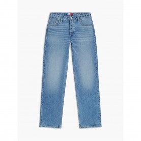 Дамски дънки Tommy Jeans Womens Straight Leg Jeans - Denim Medium дамски,дънки,дамски,дънки,tommy,jeans,women,s,straight,leg,jeans,denim,medium
