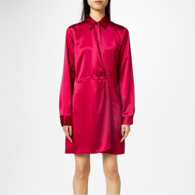 рокля,дамски,поли,и,рокли,hugo,katharulla,dress,med,pink,663