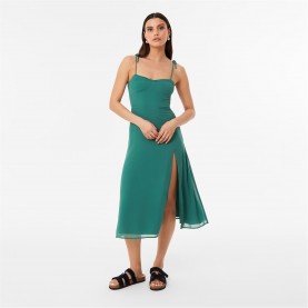 рокля,дамски,поли,и,рокли,jack,wills,spaghetti,strap,midi,dress,green