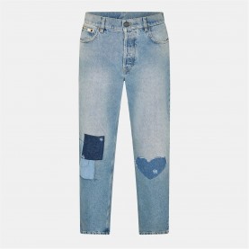 дънки,мъжки,дънки,moschino,men's,slim,fit,jeans,blue
