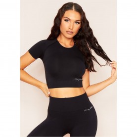 тениска,дамски,топове,missy,empire,cropped,gym,t,shirt,top,black