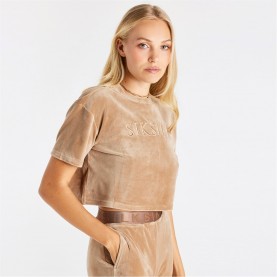 дамски,топове,siksilk,t,shirts,ld99,gold