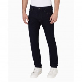панталони,мъжки,дънки,emporio,armani,mens,j06,slim,fit,trousers,dark,blue,rinse