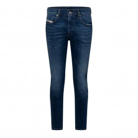 Дънки Diesel Mens 2019 D-Strukt Slim Fit Jeans - Blue Denim дънки,мъжки,дънки,diesel,men,s,2019,d,strukt,slim,fit,jeans,blue,denim