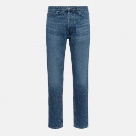 Дънки Hugo Mens Slim Fit Jeans - Turq/Aqua дънки,мъжки,дънки,hugo,men,s,slim,fit,jeans,turq,aqua