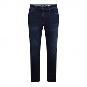 Дънки Boss Men's Delaware Slim Fit Jeans - Dark Blue дънки,мъжки,дънки,boss,men's,delaware,slim,fit,jeans,dark,blue