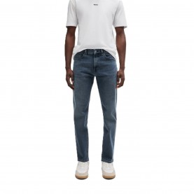 Мъжки дънки Boss Re.Maine Bo 10263435 01 Slim Fit Jeans Mens - Navy мъжки,дънки,мъжки,дънки,boss,re.maine,bo,10263435,01,slim,fit,jeans,mens,navy