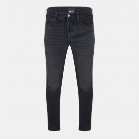 Мъжки дънки Boss H-Delano 10230826 01 Slim Fit Jeans Mens - Black мъжки,дънки,мъжки,дънки,boss,h,delano,10230826,01,slim,fit,jeans,mens,black