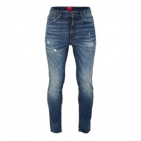 Дънки Hugo Mens Slim Fit Jeans - Navy дънки,мъжки,дънки,hugo,men,s,slim,fit,jeans,navy