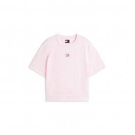 тениска,дамски,топове,tommy,jeans,logo,t,shirt,light,pink
