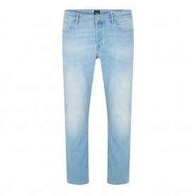 Дънки Boss Mens Delaware3 Bf Slim Fit Jeans - Turquoise/Aqua дънки,мъжки,дънки,boss,men,s,delaware3,bf,slim,fit,jeans,turquoise,aqua