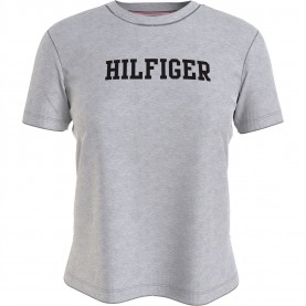 тениска,дамски,топове,tommy,bodywear,short,sleeve,t,shirt,mid,grey,hthr