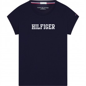 тениска,дамски,тениски,tommy,hilfiger,short,sleeve,t,shirt,desert,sky